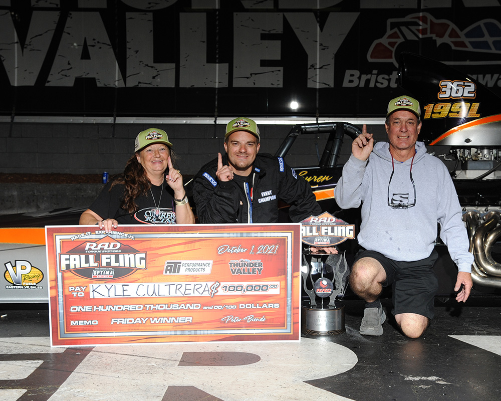 Fall Fling Bristol Friday Winner Cultrera