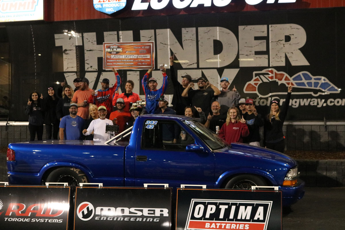 Fall Fling Bristol Thursday Winners Circle